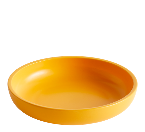 Sobremesa bolle d25 cm gul fra HAY