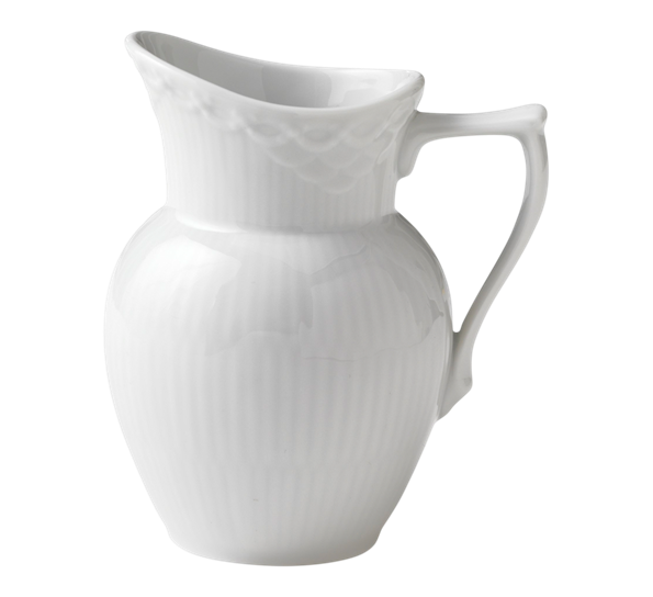 Hvit Halvblonde fløtemugge 17 cl fra Royal Copenhagen