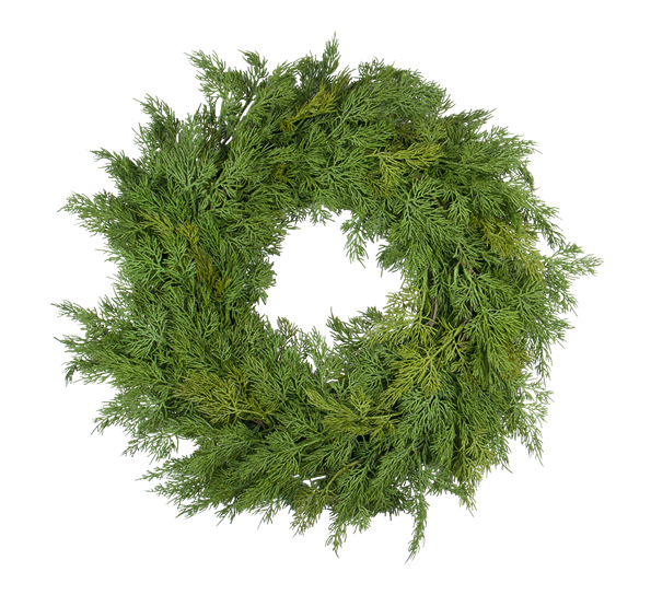 Sypresskrans 70 cm grønn fra Mr. Plant