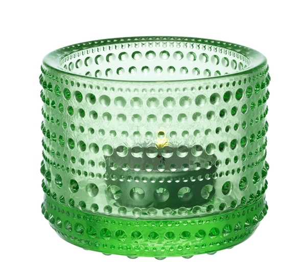Kastehelmi eplegrønn lyslykt 64mm fra Iittala