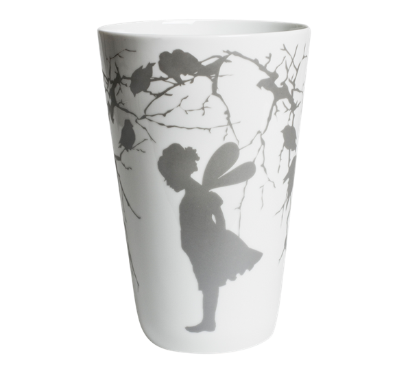 Alv vase stor 26 cm fra Wik & Walsøe