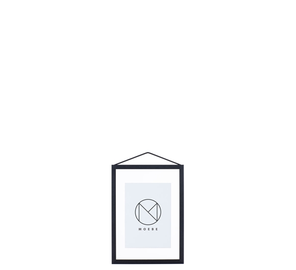 Moebe ramme A5 sort