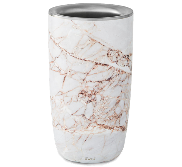 Vinkjøler 7,4dl calacatta gold fra S`well