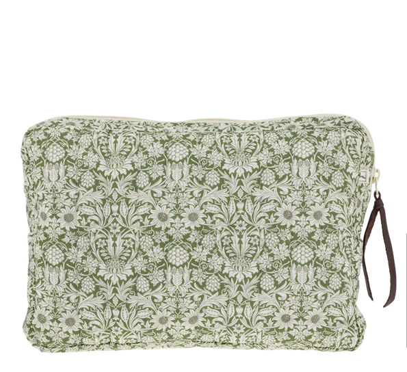 Toalettmappe stor Liberty Mortimer Green Bon Dep