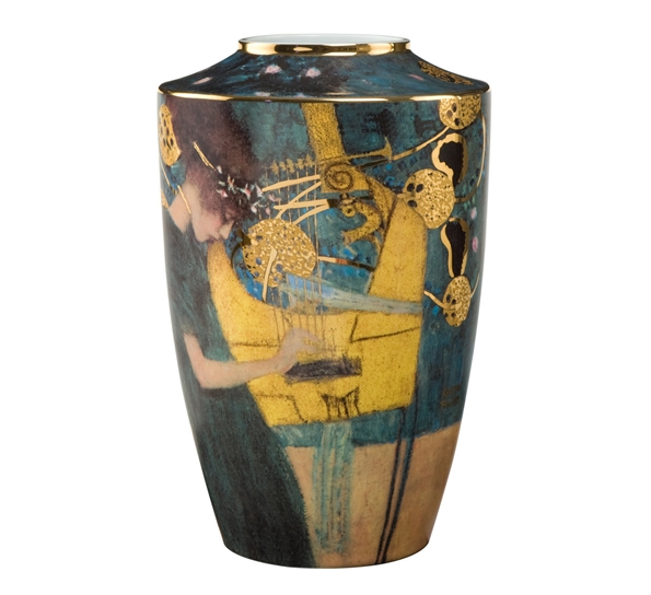 Klimt The Music vase 24 cm Artis Orbis Goebel