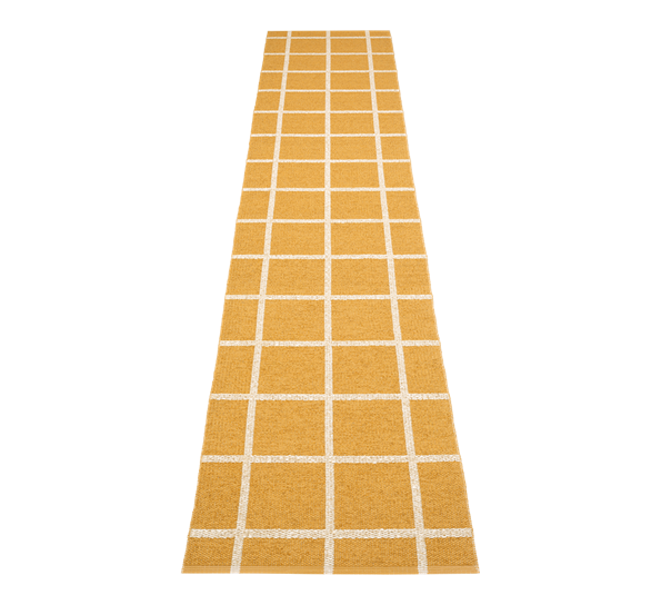 Ada matte oker 70x375cm fra Pappelina