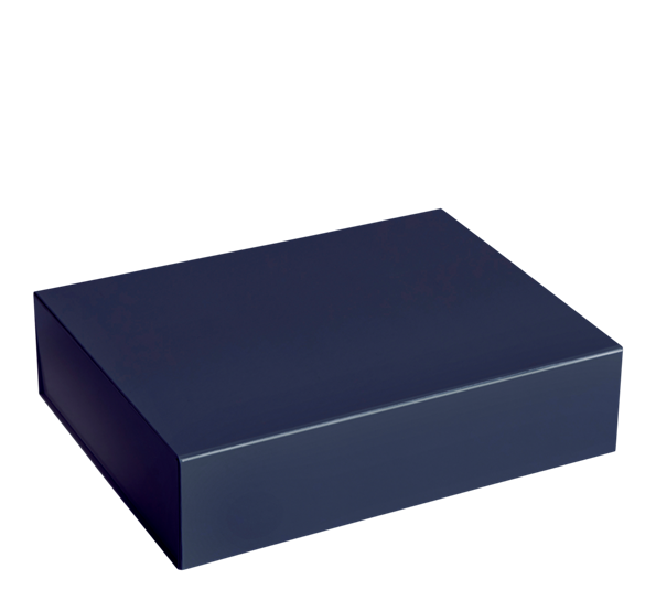 Colour boks 33x26x9 cm midnattblå fra HAY