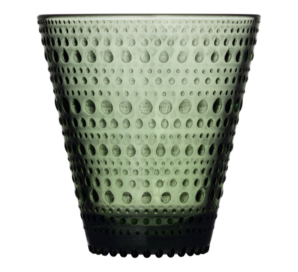 Kastehelmi pine grønn vannglass 30cl 2-pk fra Iittala
