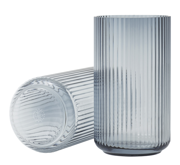 Lyngbyvase 31 cm blå fra Lyngby Porcelæn