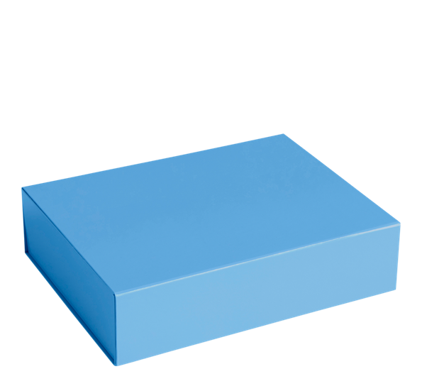 Colour boks 33x26x9 cm himmelblå fra HAY
