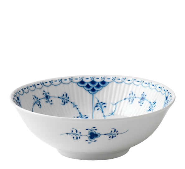 Musselmalt Halvblonde dessertskål 35 cl fra Royal Copenhagen