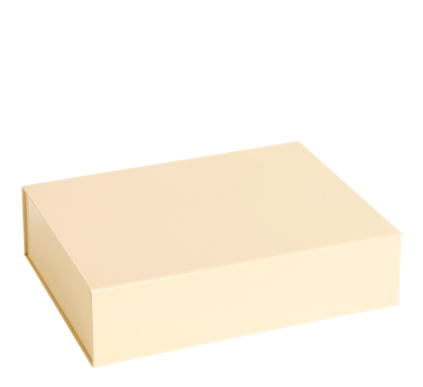 Colour boks 33x26x9 cm vanilje fra HAY