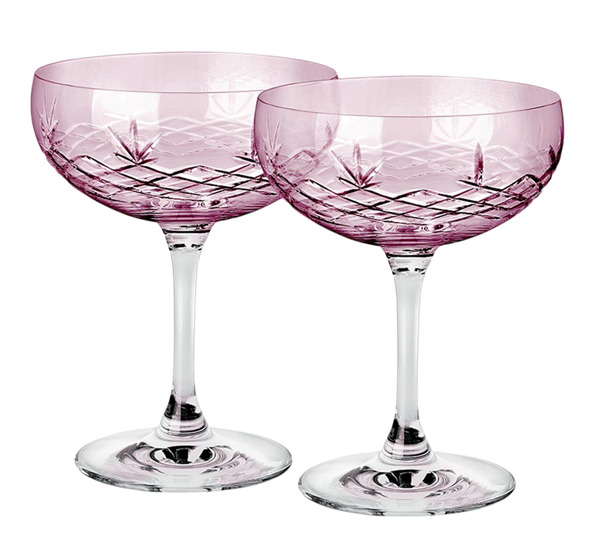Crispy Topaz Gatsby champagneglass 2-pk fra Frederik Bagger