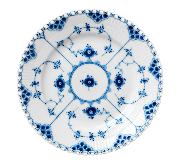 Musselmalt Helblonde asjett 17 cm fra Royal Copenhagen