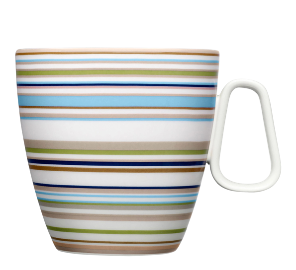 Krus med hank beige fra Iittala