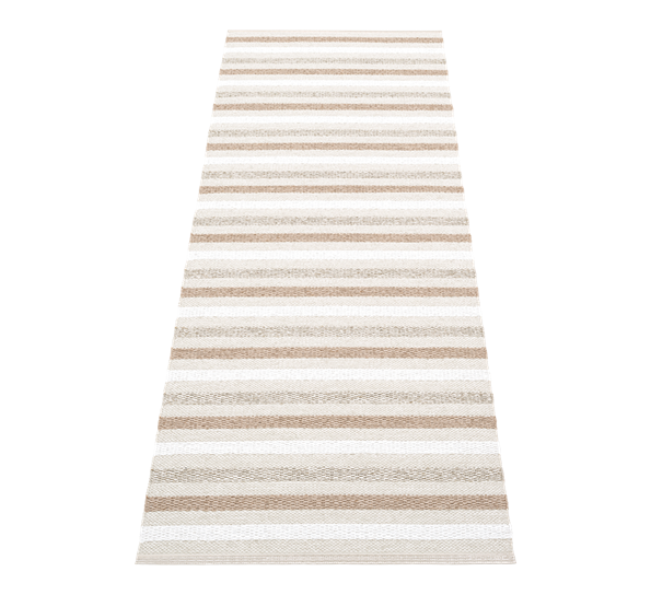 Grace matte fossil grey 70x200 cm fra Pappelina