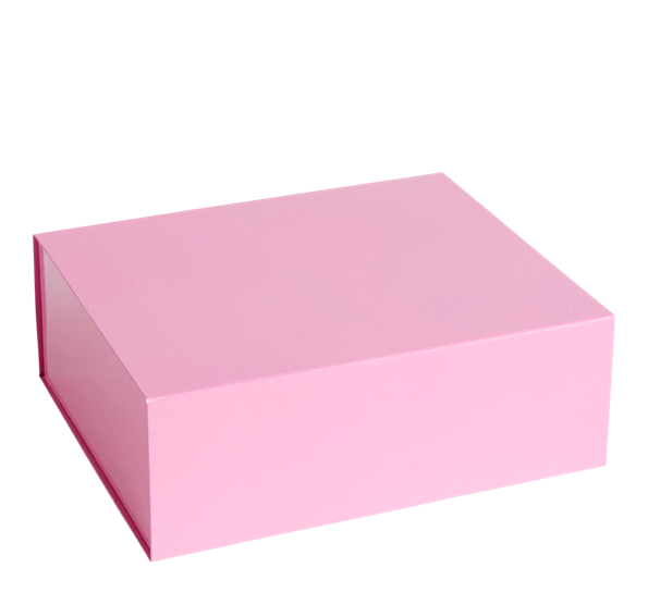 Colour boks 35x30x13 cm lys rosa fra HAY