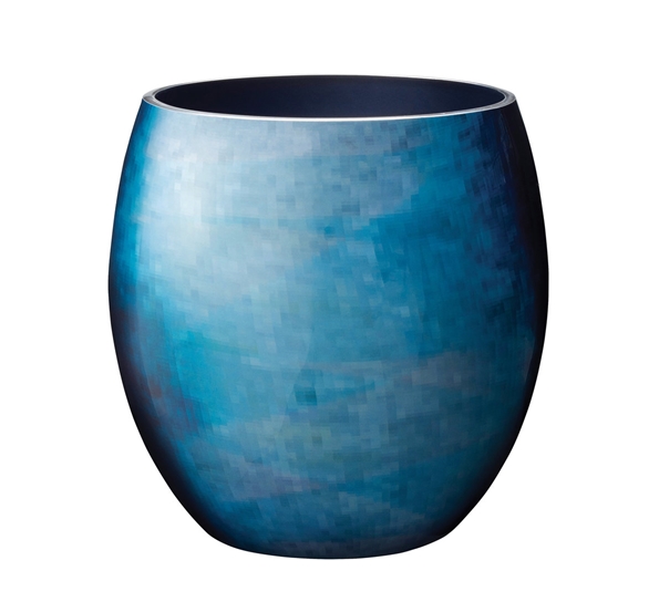 Stockholm horizon vase ø22,5 cm stor fra Stelton