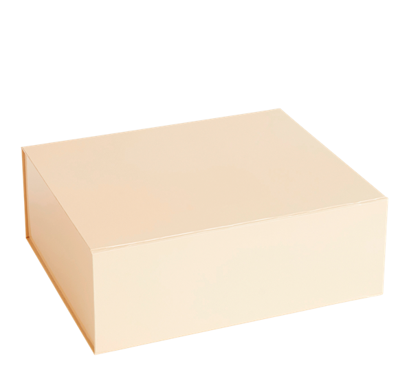 Colour boks 35x30x13 cm vanilje fra HAY