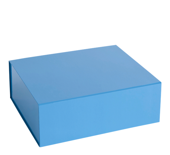 Colour boks 35x30x13 cm himmelblå fra HAY