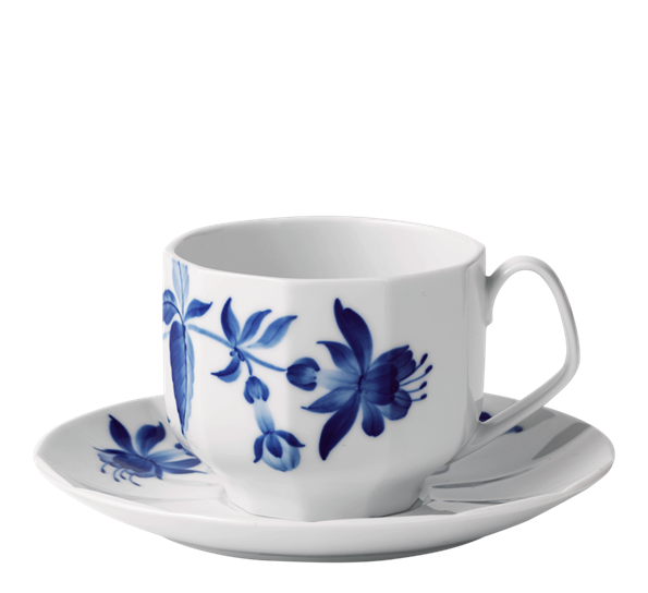 Blomst kopp med skål 22 cl fuksia fra Royal Copenhagen