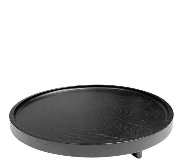 Elevate brett ø30 cm sort eik fra Novoform