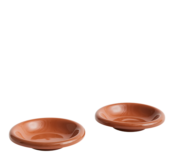 Barro tallerken dyp 2-pk ø20 cm natur fra HAY
