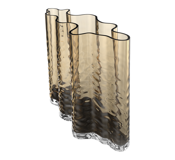 Gry vase h19 cm cognac fra Cooee Design