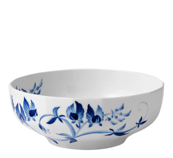 Blomst skål 22 cm erteblomst fra Royal Copenhagen