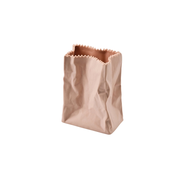 Do Not Litter posevase peach 10 cm fra Rosenthal