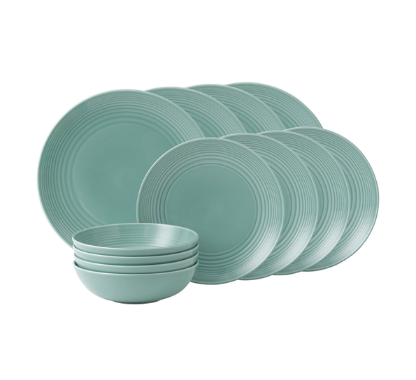 Ramsay Maze Teal 12 Deler Sett fra Royal Doulton