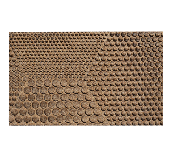 Hex Desert dørmatte 45x75 cm sand fra Heymat