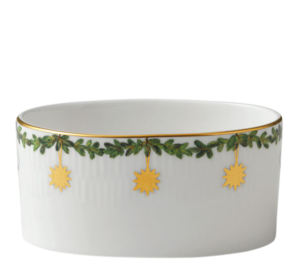 Stjerneriflet Jul Sukkerskål 25cl fra Royal Copenhagen