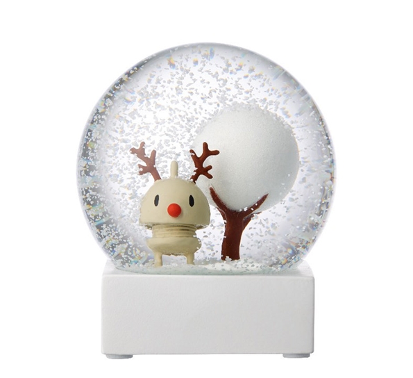 Hoptimist snøkule Rudolf