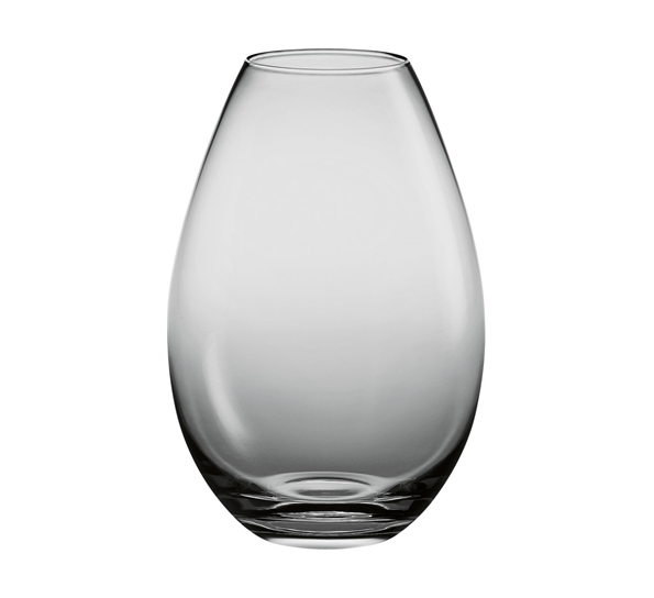 Cocoon vase 26 cm smoke fra Holmegaard