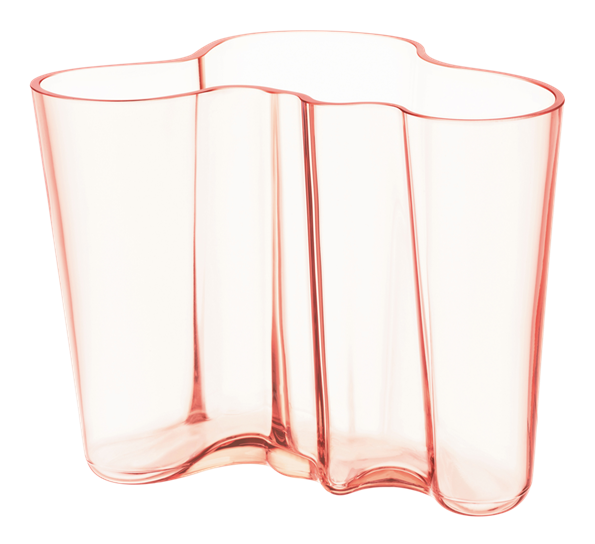 Aalto vase 160 mm lakserosa fra Iittala