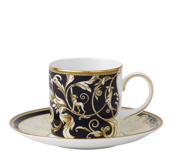 Cornucopia espressokopp med skål fra Wedgwood