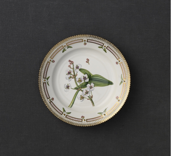 Flora Danica tallerken 22cm fra Royal Copenhagen