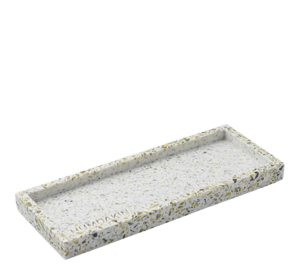 Terrazzo Collection fat 10x25 cm grønn fra Humdakin