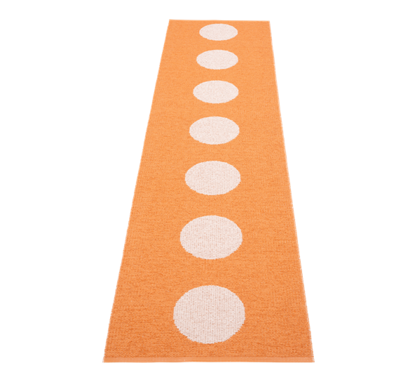 Vera POP matte pale orange 70x280 cm Pappelina