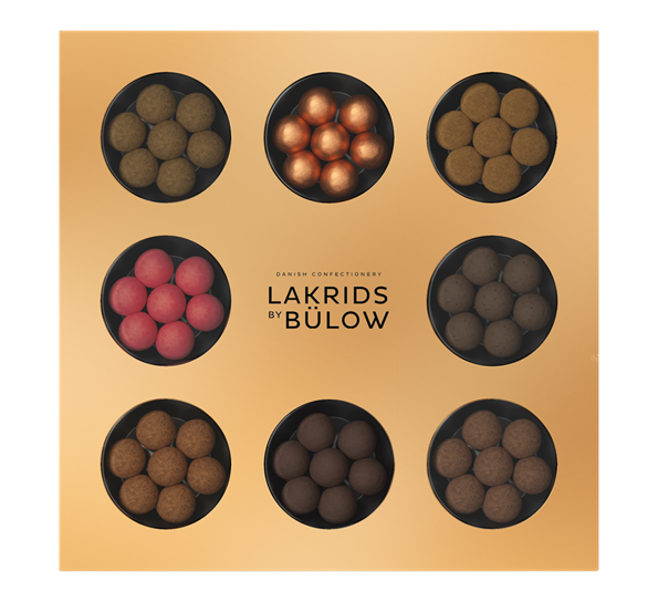 WE Lakris Selection box winter 2024 fra Lakrids By Johan Bülow