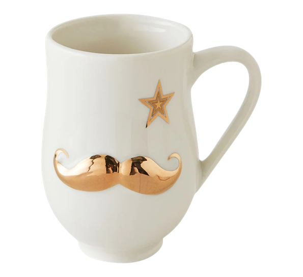 Gilded Mr & Mrs Muse krus fra Jonathan Adler