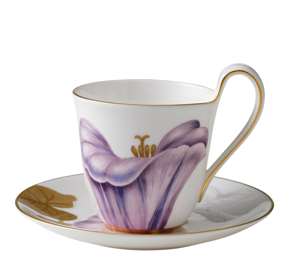 Flora kopp med skål morning glory 27 cl fra Royal Copenhagen