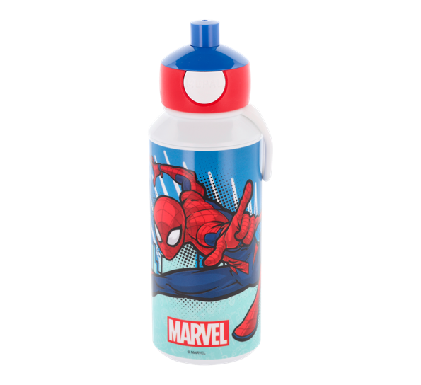 Campus drikkeflaske pop-up Spiderman 40 cl fra Mepal