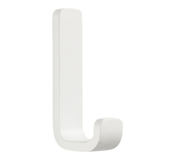 Rim knagg hvit fra Zone