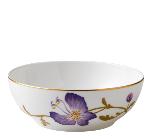 Flora skål 0,5l pansy fra Royal Copenhagen