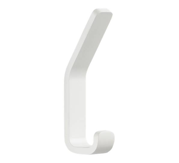 Rim dobbel knagg hvit fra Zone