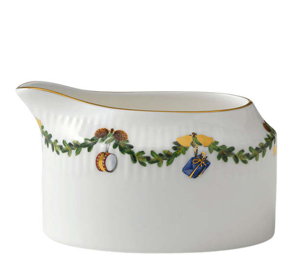 Stjerneriflet Jul fløtemugge Gammel 25cl fra Royal Copenhagen