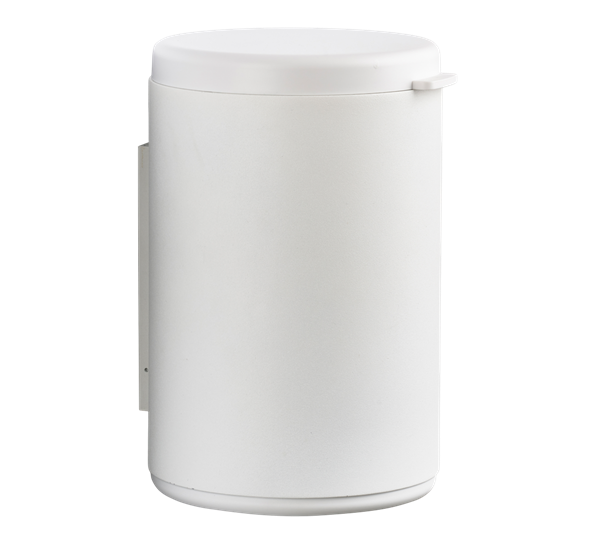 Rim søppelbøtte for vegg 3,3l hvit fra Zone