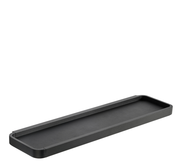Rim hylle 44x11x2,5 cm sort fra Zone